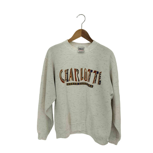 オニータ ONEITA 96年 USA製 CHARLOTTE クルーネックスウェット トレーナー メンズ  M